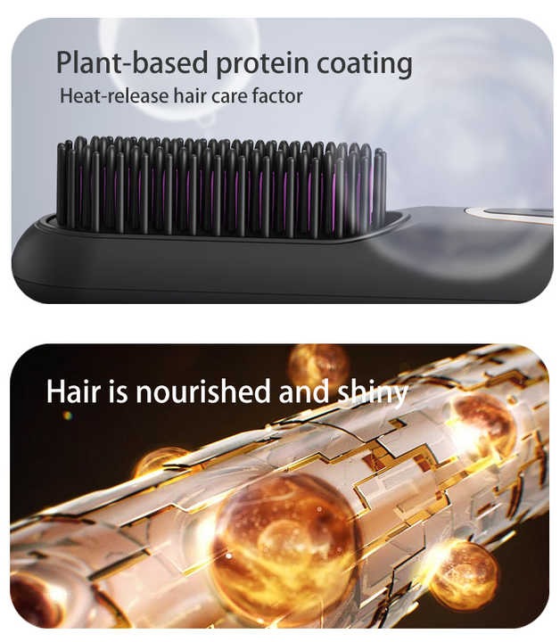 Hair Straightening Brush - Image 4