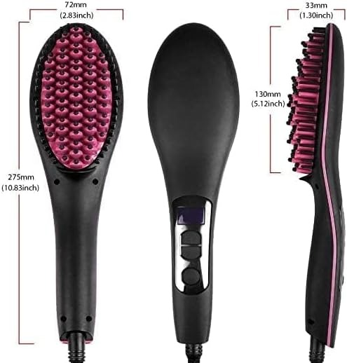 Szentpeter Simply 2 in 1 Hair Curler and Straightener Brush - Image 4