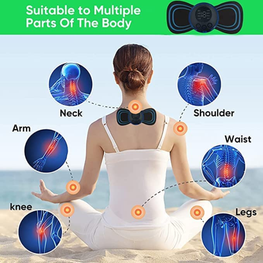 Cordless Mini Massager | Neck, Shoulder, Back & Leg Relief Device - Image 4