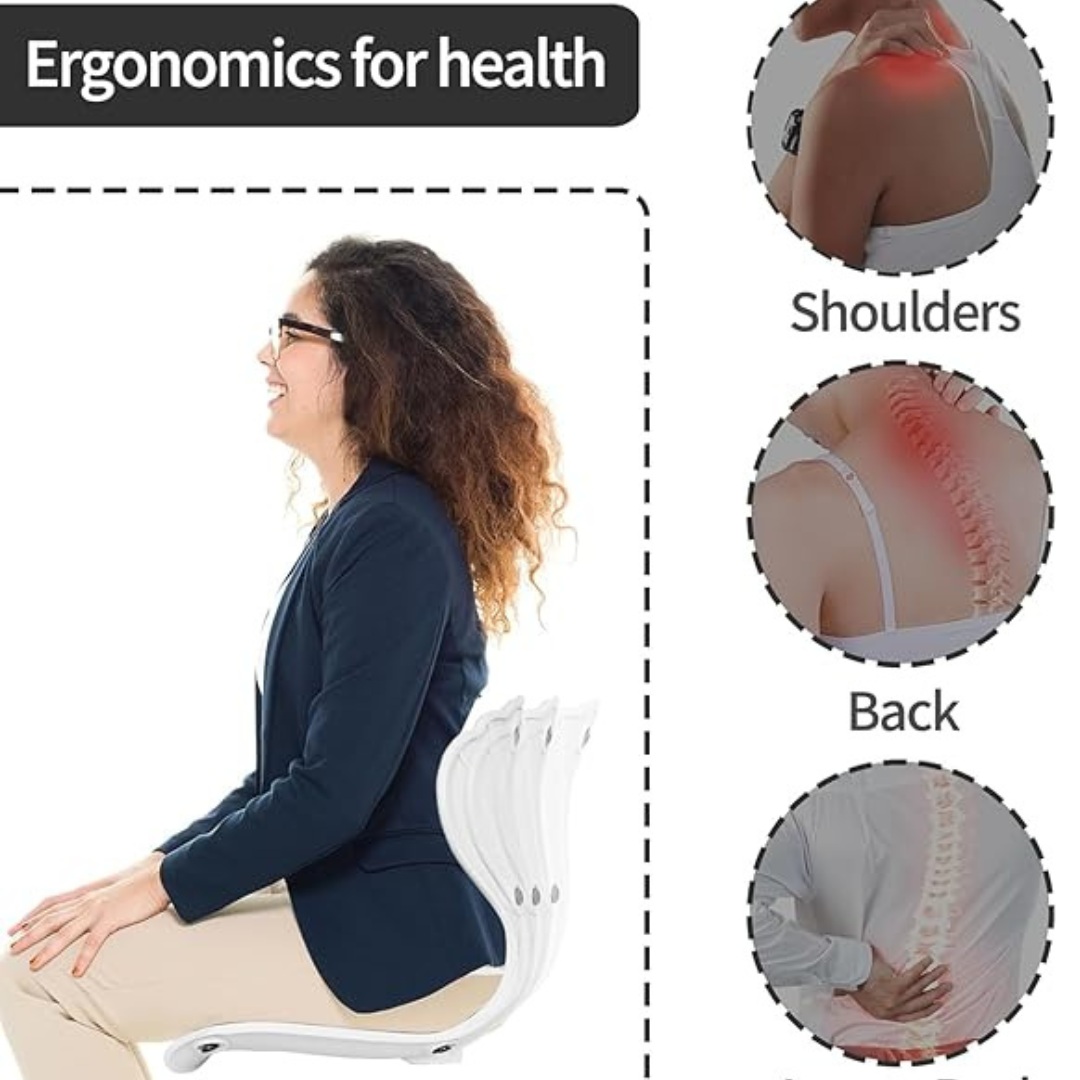 Comfort Posture Correction Chair Seat | Ergonomic Back Support - Image 4